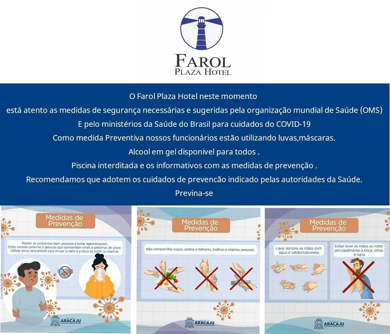 Farol Plaza Hotel Aracaju Eksteriør bilde
